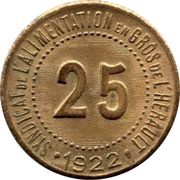 25 Centimes obverse image
