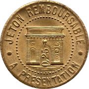 25 Centimes reverse image