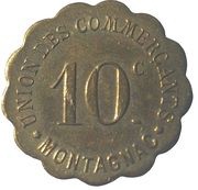 10 Centimes - Montagnac [34] obverse image