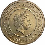 2 Dollars - Elizabeth II 4th Portrait - Planetary Coins - Mars obverse image