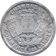 10 Centimes, France, 1921-1922 obverse image
