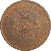 20 Centimes - Chambre de Commerce - Blois [41] Copper obverse image