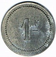 1 Franc - Saint Menehould 51, France,  reverse image