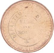 10 Centimes - Ville de Roncq [59] reverse image