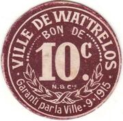 10 Centimes - Ville de Wattrelos [59] obverse image