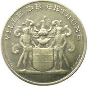 25 Centimes - Ville de Béthune [62] Aluminium Pattern obverse image