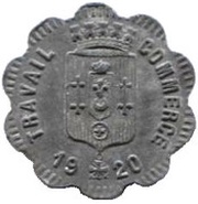 5 Centimes Calaisis obverse image