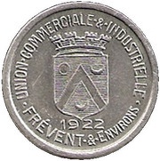 5 Centimes Frevent obverse image