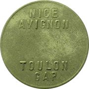 5 Centimes - Chambres de commerce - Région provençale "Four Towns" Zinc Pattern obverse image