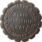 10 Centimes Provencal Region obverse image