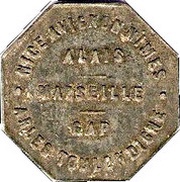 25 Centimes Provencal Region obverse image