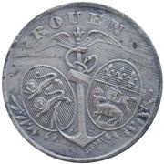 5 Centimes - Chambre de Commerce - Rouen [76] Silver obverse image
