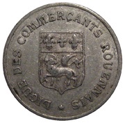 10 Centimes - Ligue des Commerçants Rouennais - Rouen [76] obverse image