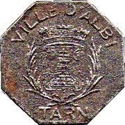 5 Centimes - Ville d'Albi [Tarn] obverse image