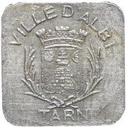 25 Centimes - City of Albi [81] obverse image