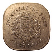 20 Centimes - Groupement des Commerçants, Industriels et Habitants - Joinville-le-Pont [94] obverse image