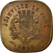 20 Centimes - Groupement des Commerçants, Industriels et Habitants - Joinville-le-Pont [94] Copper obverse image