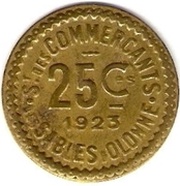 25 Centimes obverse image
