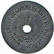 1 Centime - Groupement de Commerçants - Poissy [78] obverse image