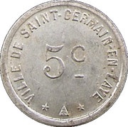 5 Centimes obverse image