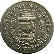 5 Centimes - Union du Commerce et de l'Industrie - Saint-Germain-en-Laye [78] Nickel-silver obverse image