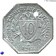 10 Centimes reverse image