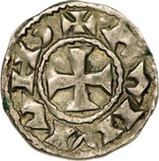 Denier in the degenerate name of Raymond obverse image