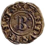 Denier with anchored cross - Bernard II obverse image