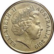 2 Dollars - Elizabeth II 4th Portrait - Mr Squiggle 60 Years, Blackboard obverse image