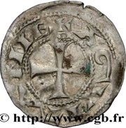 Obol - Richard I Type 1, France, 1169-1189 reverse image