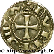Denier - William IX / William X Bordeaux mint, France, 1127-1137 reverse image