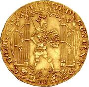 Gold Guyennois - Edward III 3rd type obverse image