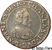 Double Tournois - Charles I 4th type obverse image