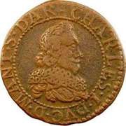 Double Tournois - Charles I 7th type obverse image