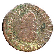 Double Tournois - Charles I 7th type obverse image
