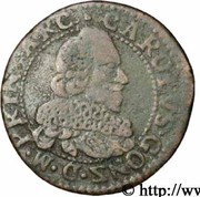 Double Tournois - Charles I 10th type obverse image