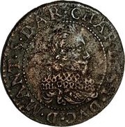 Double Tournois - Charles I 15th type obverse image