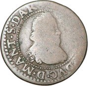 Double Tournois - Charles I 18th type obverse image