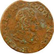 Double Tournois - Charles II 24th type obverse image