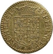 Gold Florin - Charles I reverse image