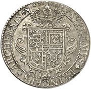 Ecu - Charles I, France, 1611 reverse image
