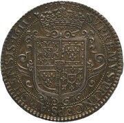 Ecu - Charles I, France, 1611 reverse image