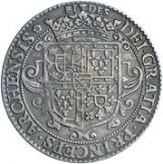 Ecu - Charles I, France, 1614 reverse image