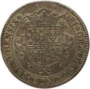 Ecu - Charles I reverse image