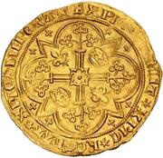 Franc à Pied - Guillaume de la Garde, France, 1366-1374 reverse image