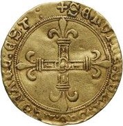 Gold Ecu - Jean Ferrier, France, 1499-1521 reverse image