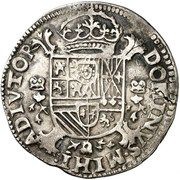 ½ Écu - Philip II, France, 1586-1598 reverse image