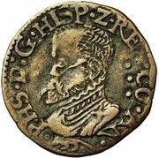 ½ Liard / Gigot - Philip II obverse image