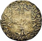 1⁄40 Écu - Philip II, France, 1582 reverse image