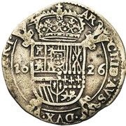 1 Escalin - Philip IV reverse image